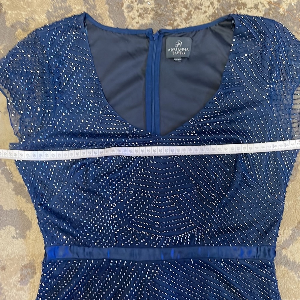 ADRIANNA PAPELL Prom beaded dress - Picture 11 of 12